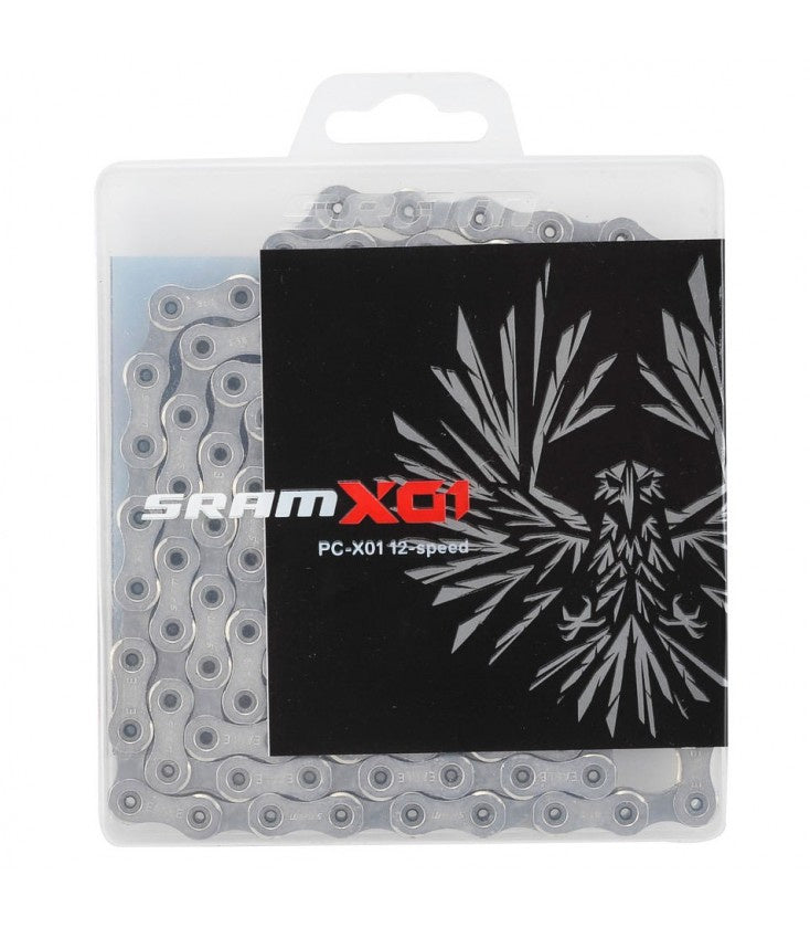 SRAM PC X01 Eagle HollowPin Chain 12 speed with Power Lock. 00.2518.023.011
