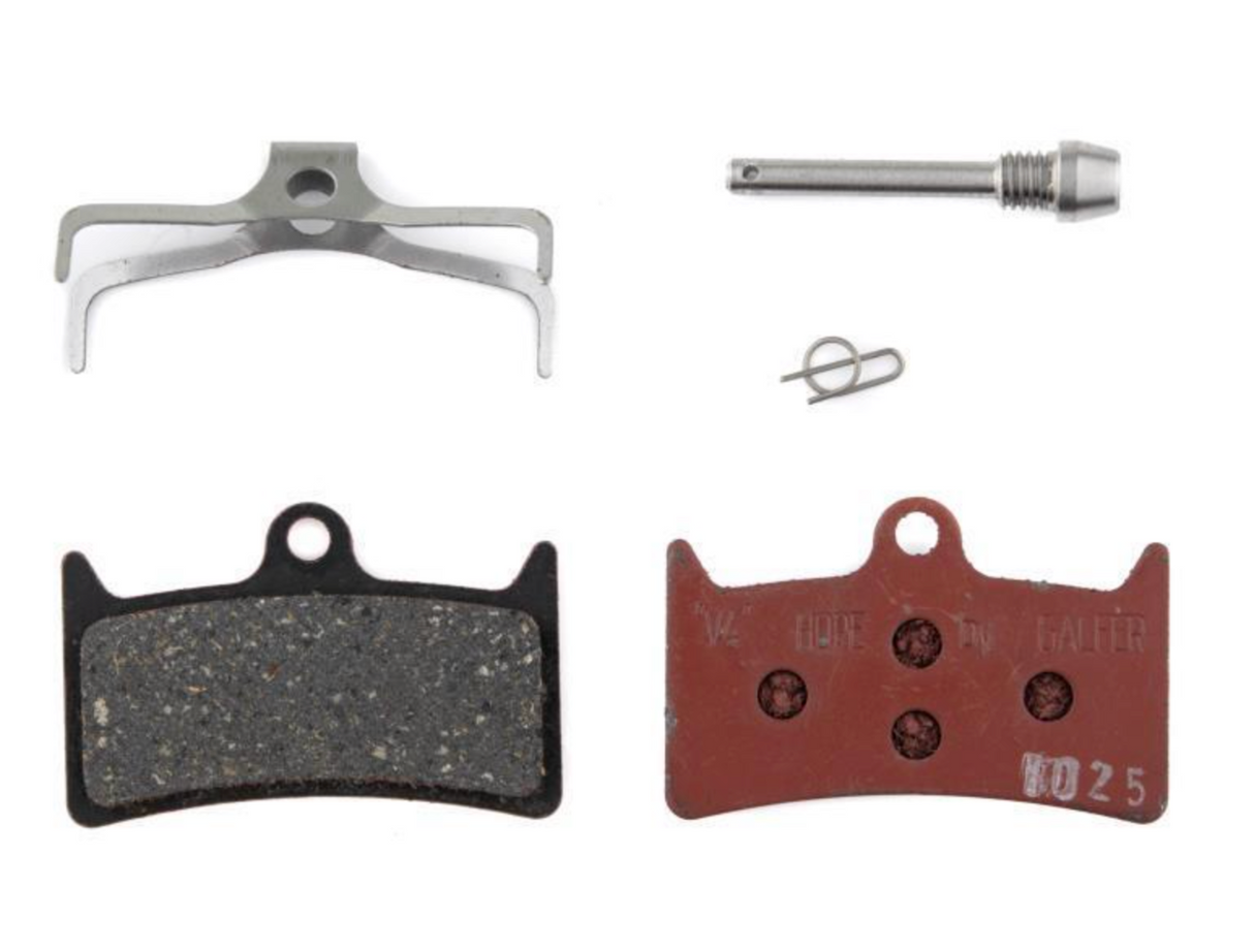 Hope Tech 3 V4 Disc Brake Pads - All Weather Condition Red (Organic) HBSP303