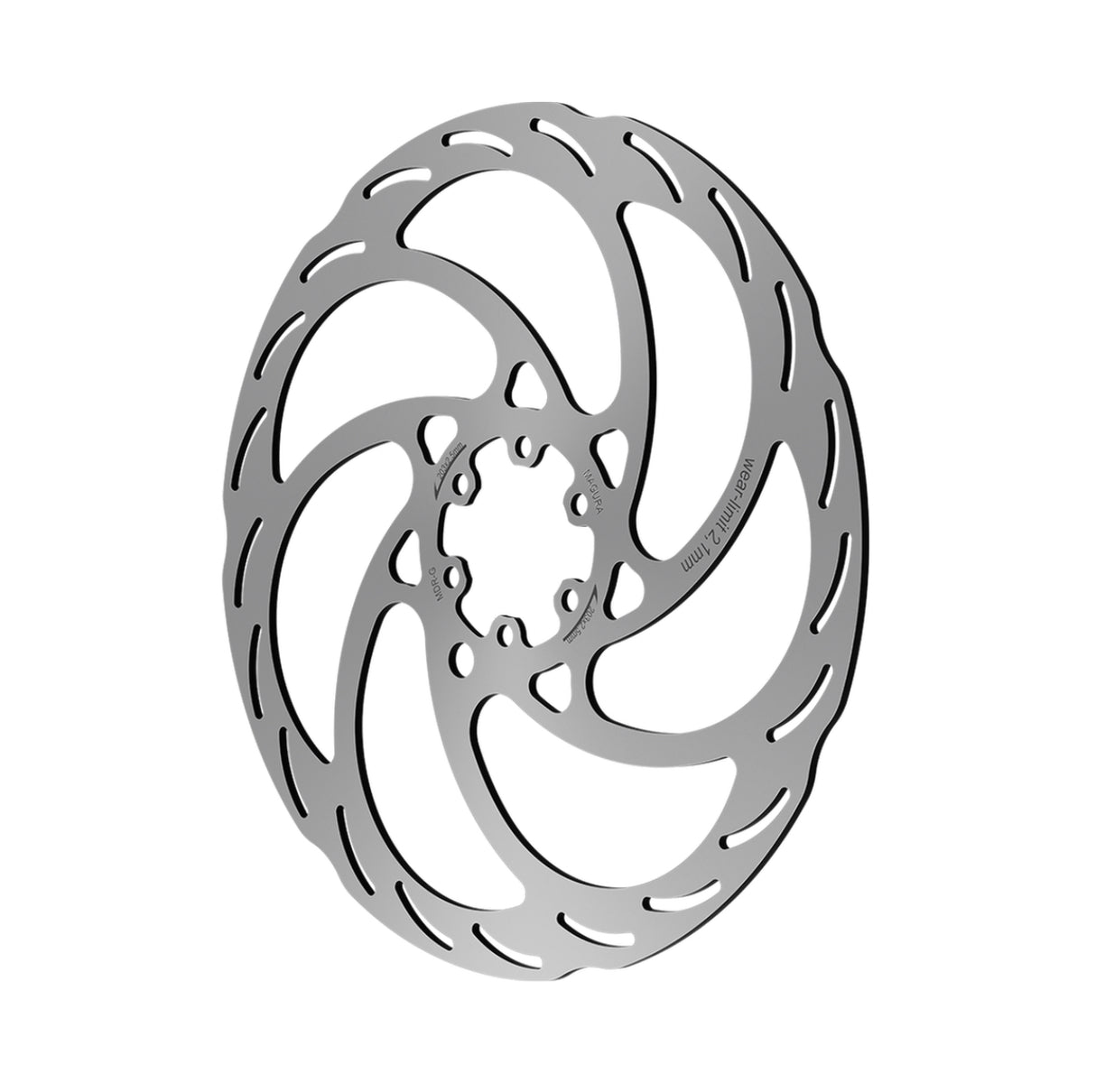 Magura MDR-S Disc Brake Rotor - 6 Bolt. 2.5mm 180mm, 203mm. GUSTAV PRO DISC