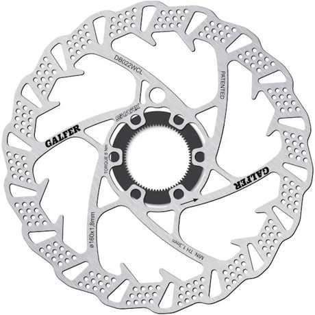 Galfer Shark Disc Rotor Thick Centrelock All Sizes 160 180 200 223mm MTB New!