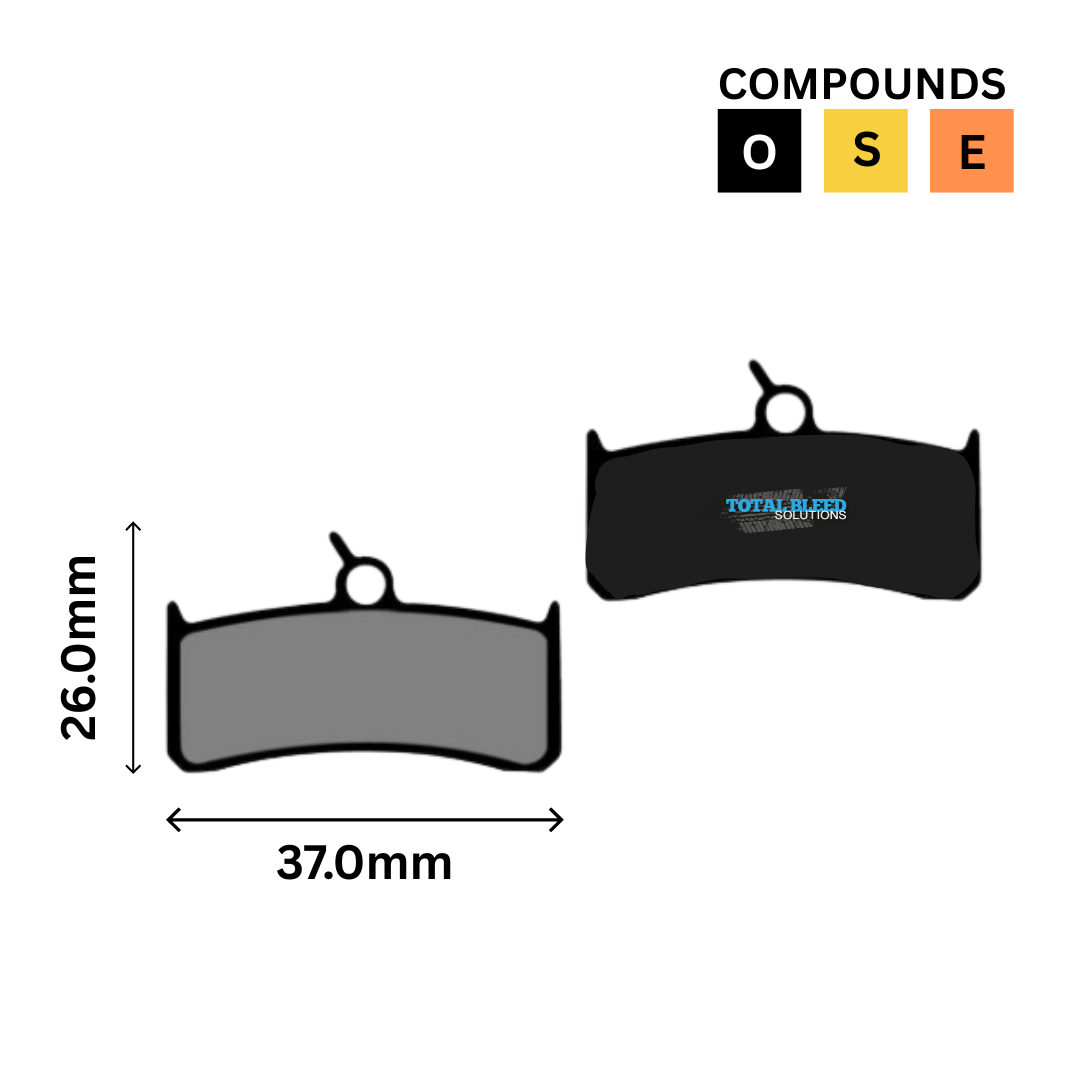 Tektro Dorado HD-E710 Disc Brake Pads by TBS