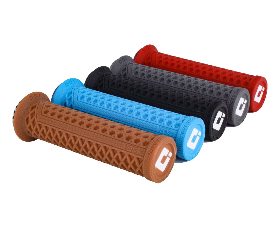 ODI Vans v2.1 Lock On Grips - MTB Mountain Bike BMX Grip Handlebar Waffle DH. New!