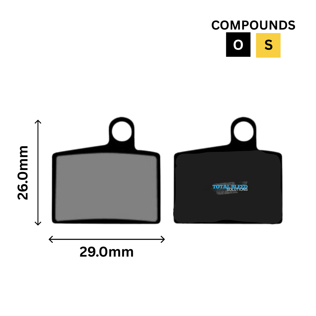 Hayes Dyno Radar Prime Stroker Disc Brake Pads by TBS