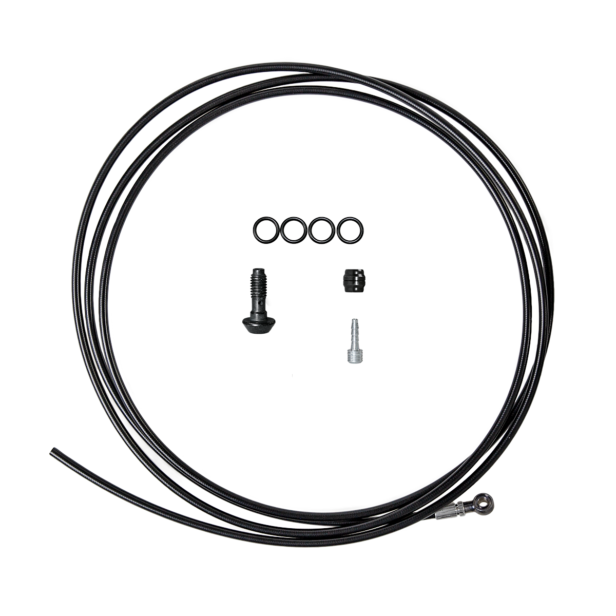 Magura Disc brake tubing - 90° banjo - 2500mm - 2703228