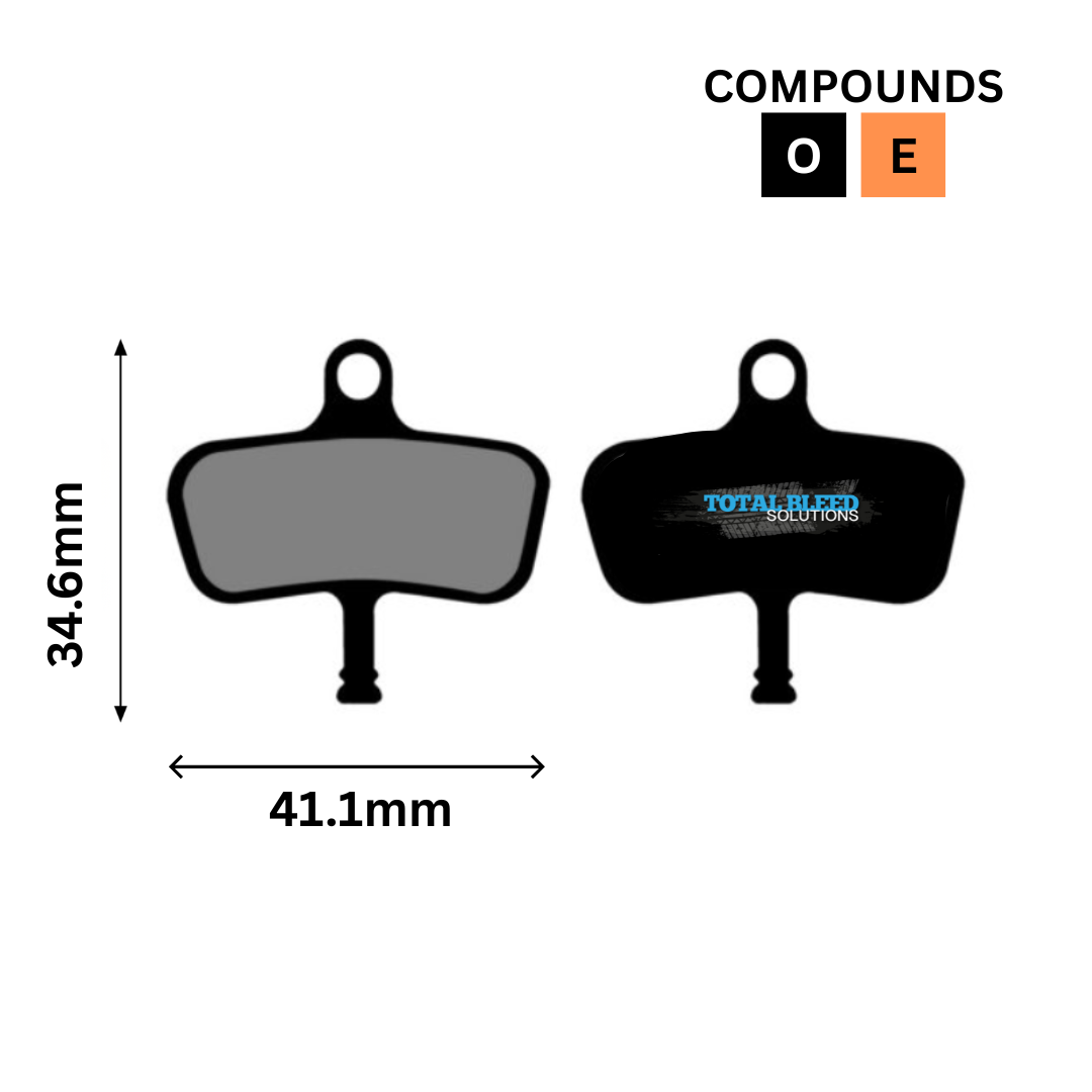 Avid Code 5 (2007-2010) Disc Brake Pads by TBS