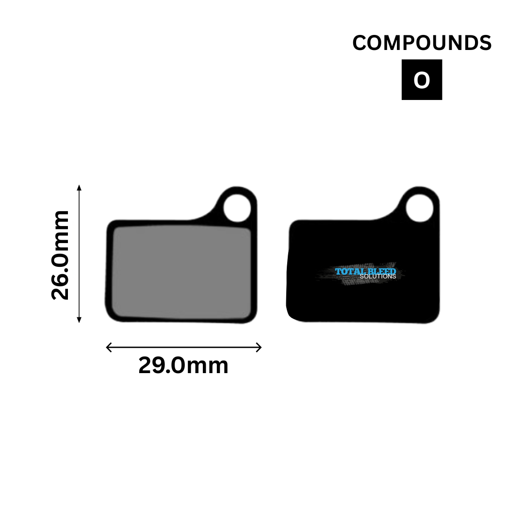 Shimano M01 M02 C01 Disc Brake Pads by TBS