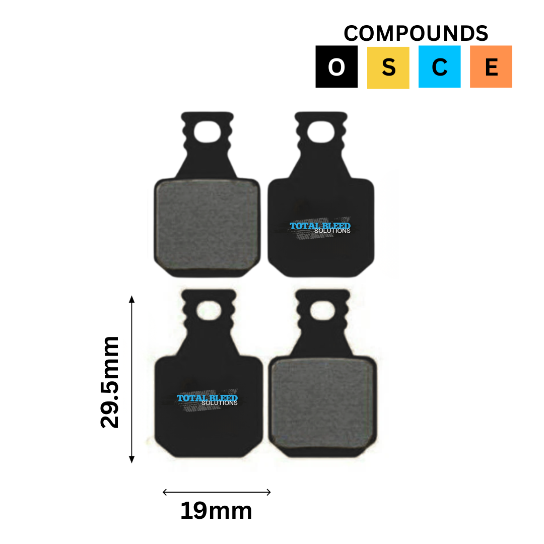 TBS Hydraulic Disc Brake Pads For Magura CT5 - MT5 - MT7 - MT Trail