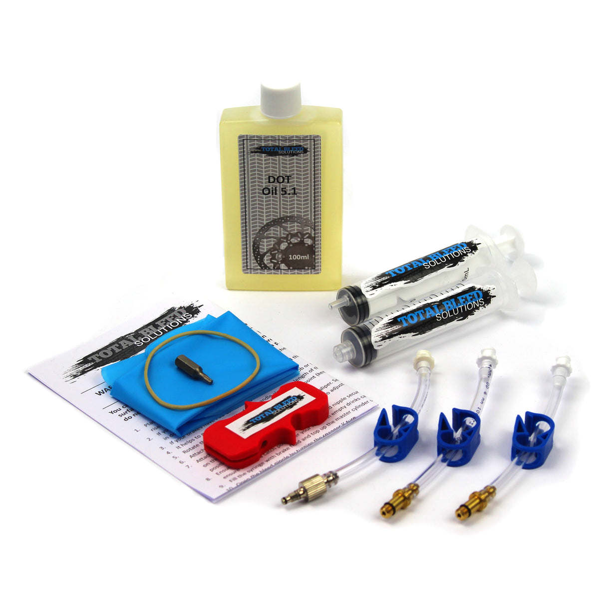 Kit de purge TBS pour Sram avec liquide DOT en option