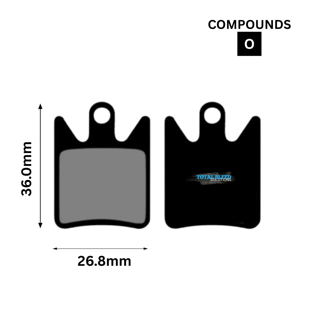 Hope Moto V2 Disc Brake Pads by TBS