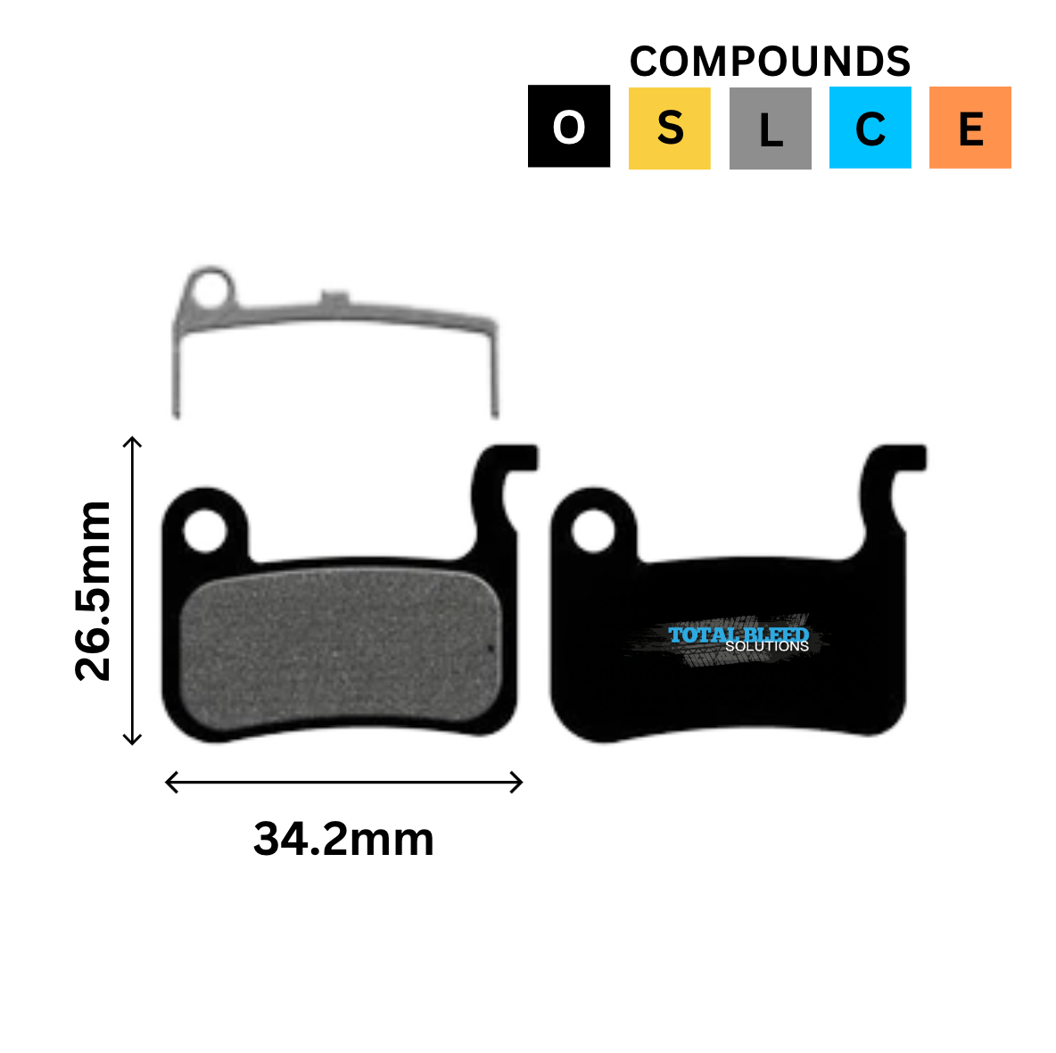 Shimano A01S - A01S-RX Disc Brake Pads by TBS