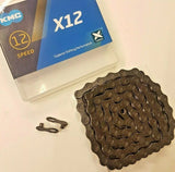 KMC X12 Chain - 126 Link - 12 Speed - MTB Road DH Enduro Mountain Bike