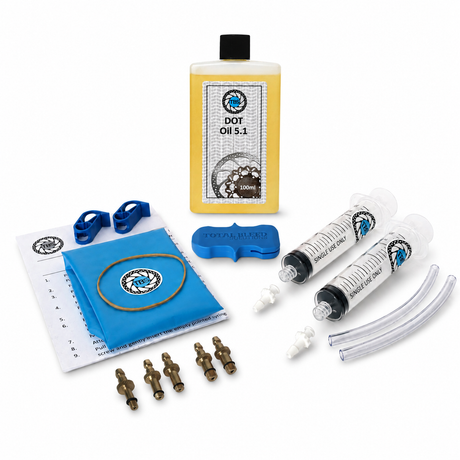 TBS Bleed Kit for Clarks With Optional 100ml Mineral or DOT Fluid