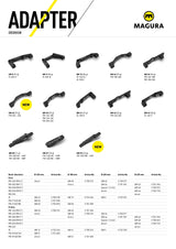 Magura Caliper Mount Adapter QM 9 IS to Post. 203mm Rear 0722325