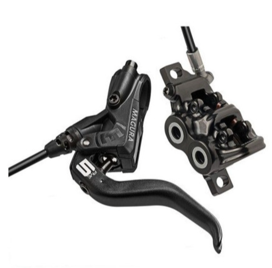 Magura MT5 Complete Disc Brake, 2-finger aluminium blade, For left or right. 2700477