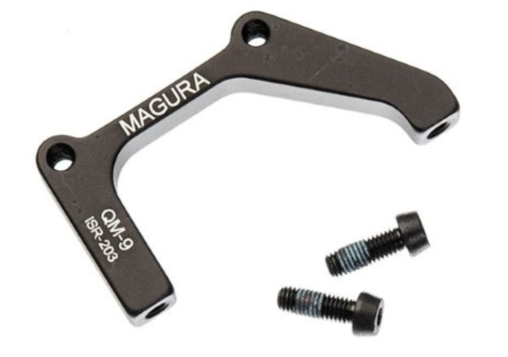 Magura Caliper Mount Adapter QM 9 IS to Post. 203mm Rear 0722325