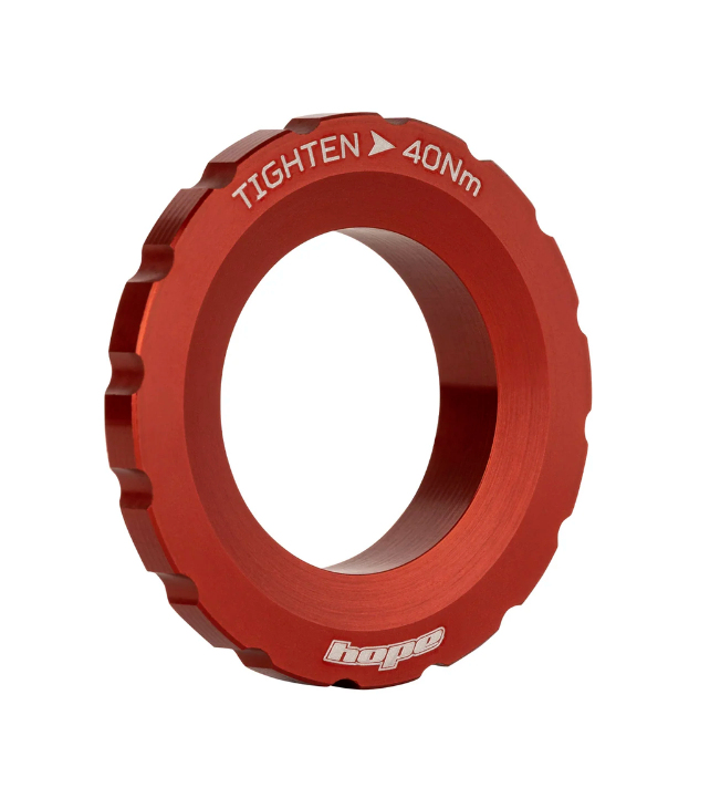 Hope Centre Lock Disc Rotor Lockring. All Colours. EXTERNAL. Total Bleed Solutions