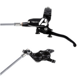 Hope Tech 4 V4 / E4 Complete Disc Brake. No Rotor. Braided Hose.