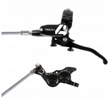 Hope Tech 4 V4 / E4 Complete Disc Brake. No Rotor. Braided Hose.