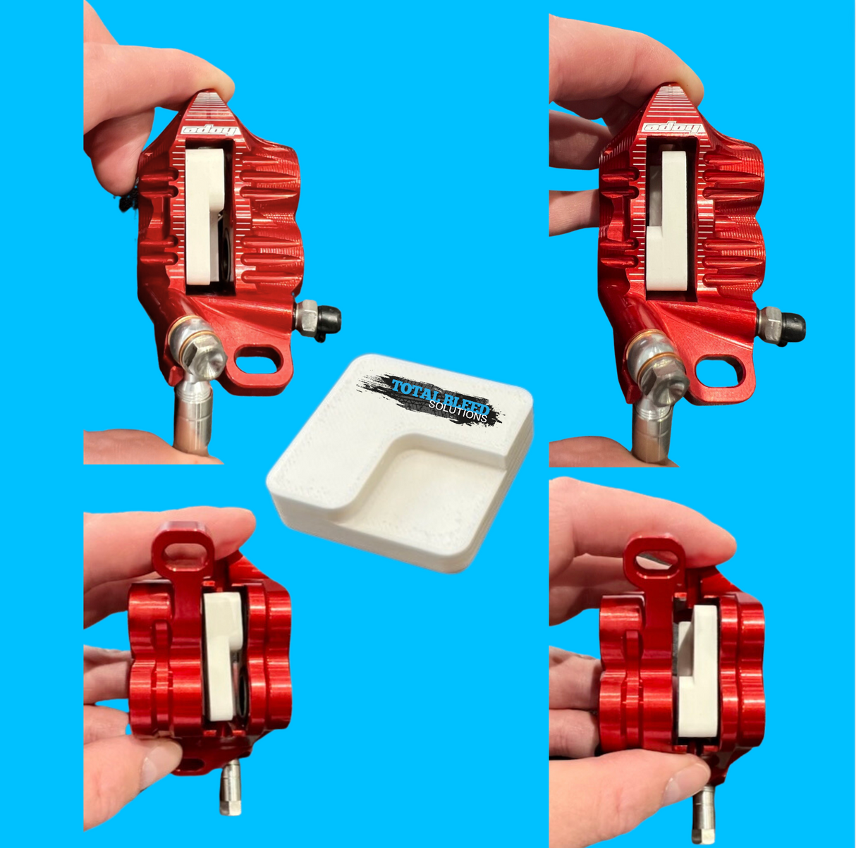 TBS 4 Piston Cleaning Release Tool For Hope Shimano SRAM Pad Sprea Total Bleed Solutions