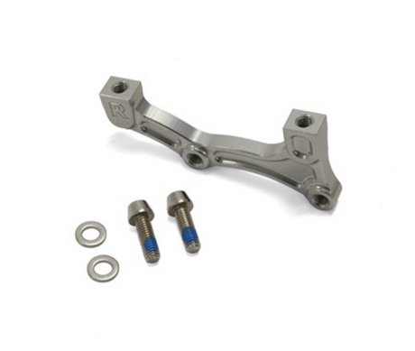 Hope Disc Brake Caliper Mount Adapters - SILVER.