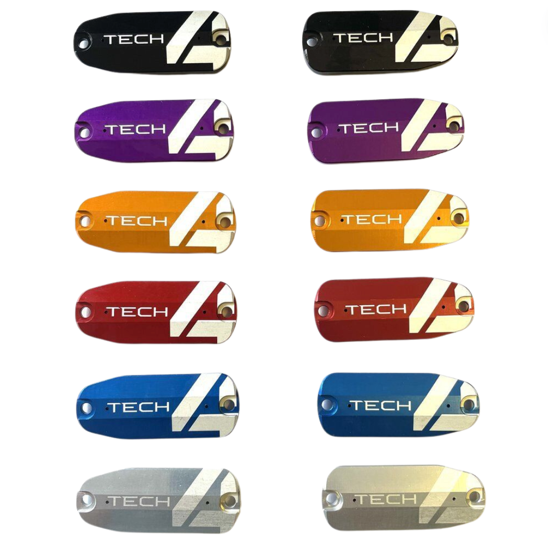 Hope Tech 4 Lid. Master Lever Cap. Left or Right. All Colours Total Bleed Solutions