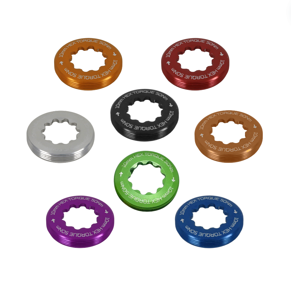 Hope EVO Crankset Extraction Captive Nut. Crank End Cap. HC106-04