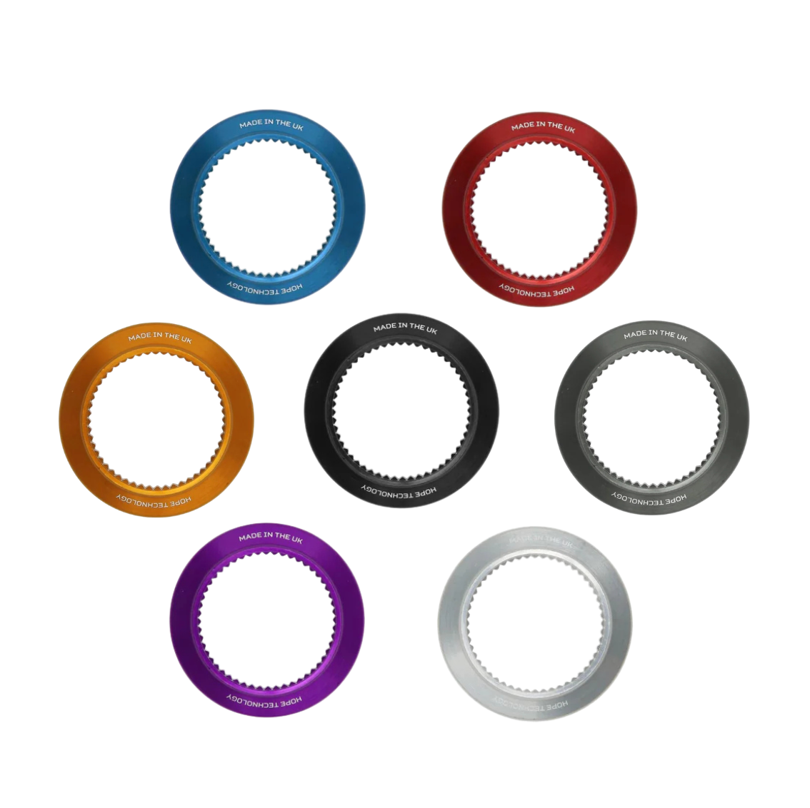 Hope Centre Lock To 6 Bolt Adapter - Various Colours - HBSP481