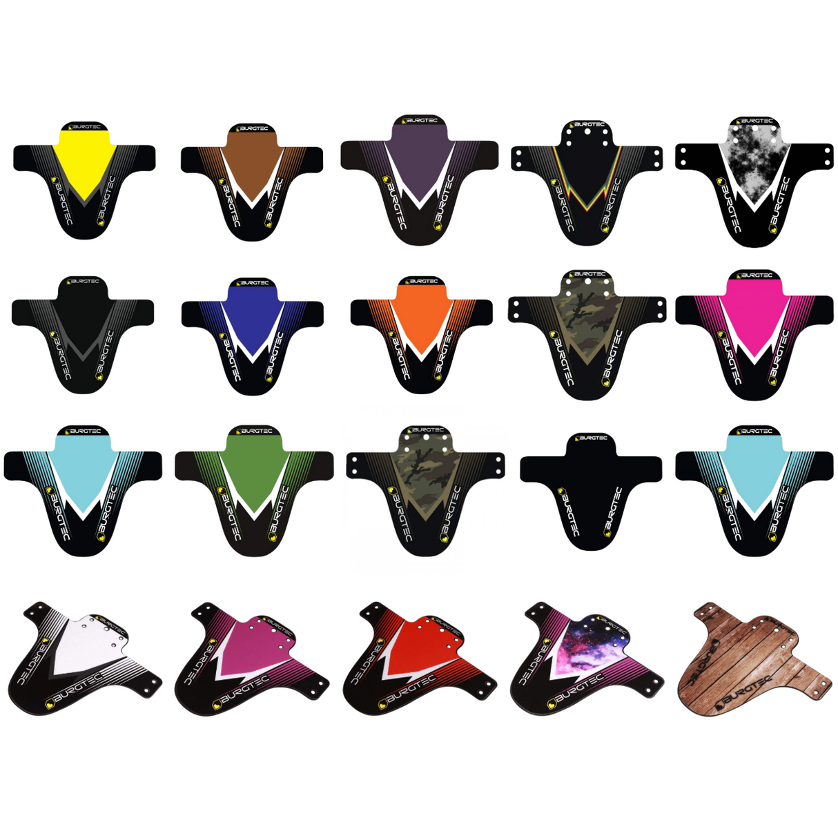 Burgtec Moto MTB Mudguard - All Designs!