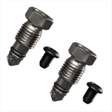 Magura Gustav Pro Disc Brake Caliper Bleeder Valve with Luer Plug 2703294 2pk