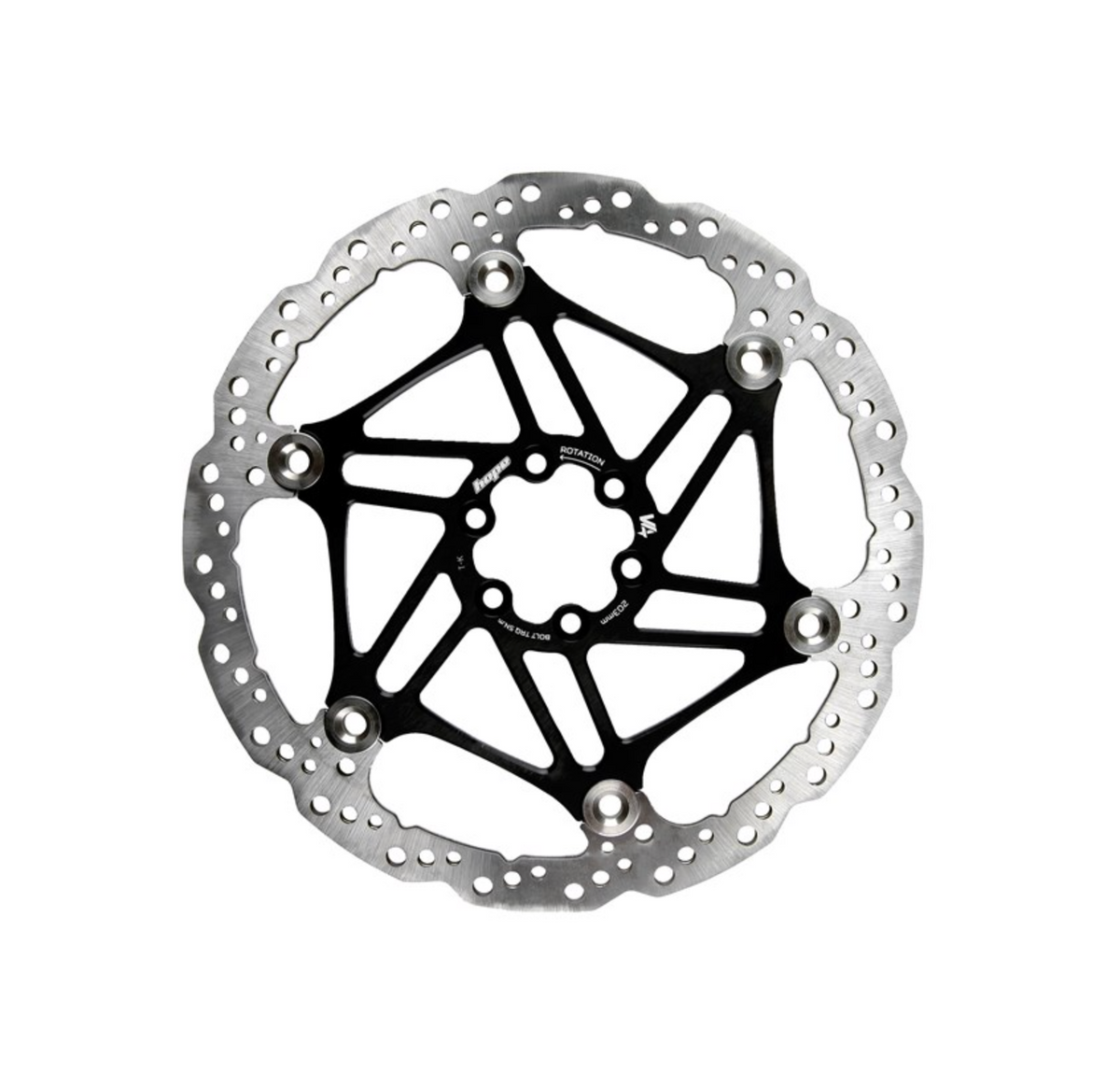 Hope V4 Vented Floating Disc Brake Rotor 203mm or 220mm - Vented - All Colours