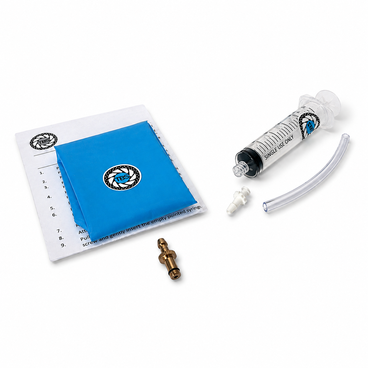 Kit de purge TBS pour Shimano Alfine avec 50 ml d'huile SG-S700 en option