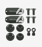 Hope Tech 4 V4 Brake Custom Kit - Lids Bore Caps Banjo Adj Screws All Colours.