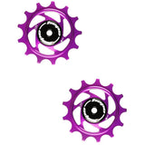 Hope 13T Coloured Jockey Wheels For Shimano 12 Speed - Pair