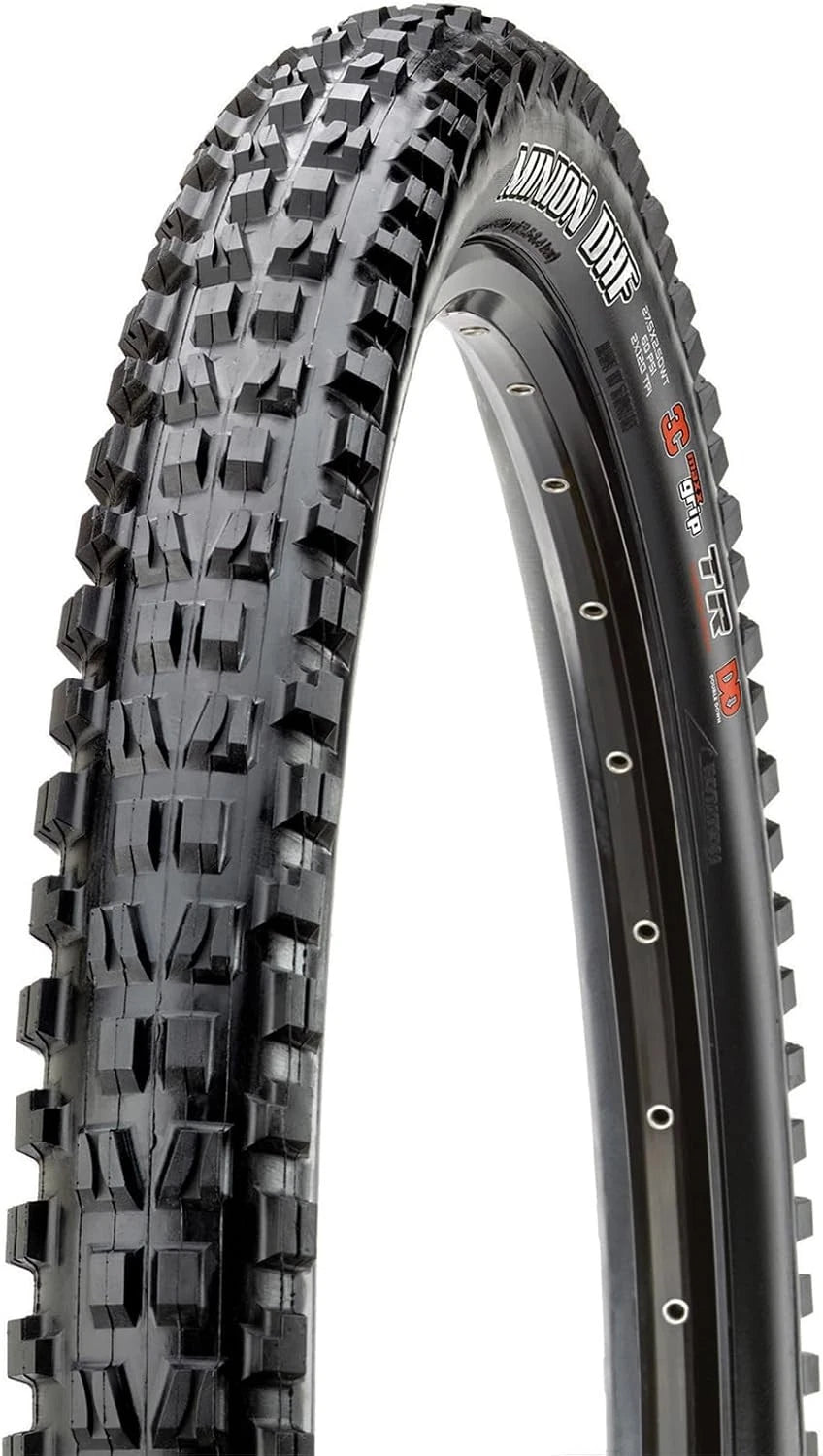 Maxxis Minion DHF 29 x 2.30 60TPI Dual EXO TR Folding MTB Bike Tyre - Black