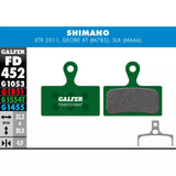 Galfer Disc Brake Pads For Shimano XT/XTR/SLX - FD452 G1554T - Pro Green