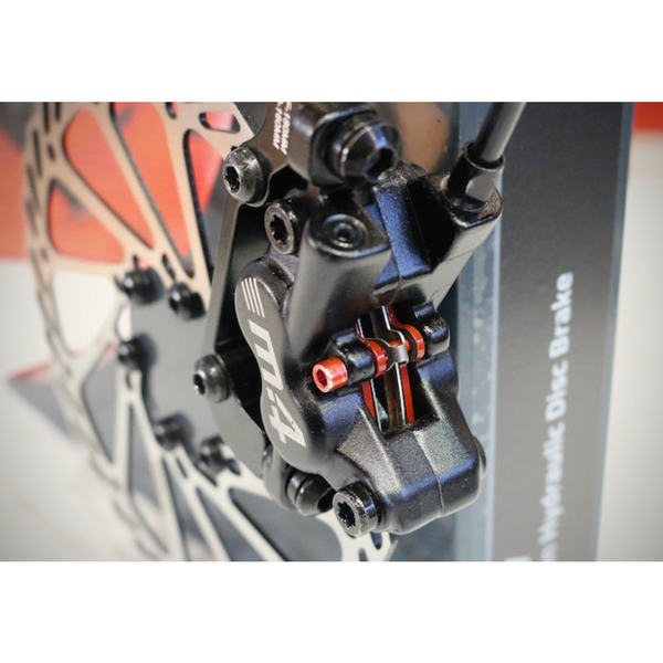 CLARKS M4 4 Piston Oil Hydraulic Disc Brake Front & Rear Bike Brake se