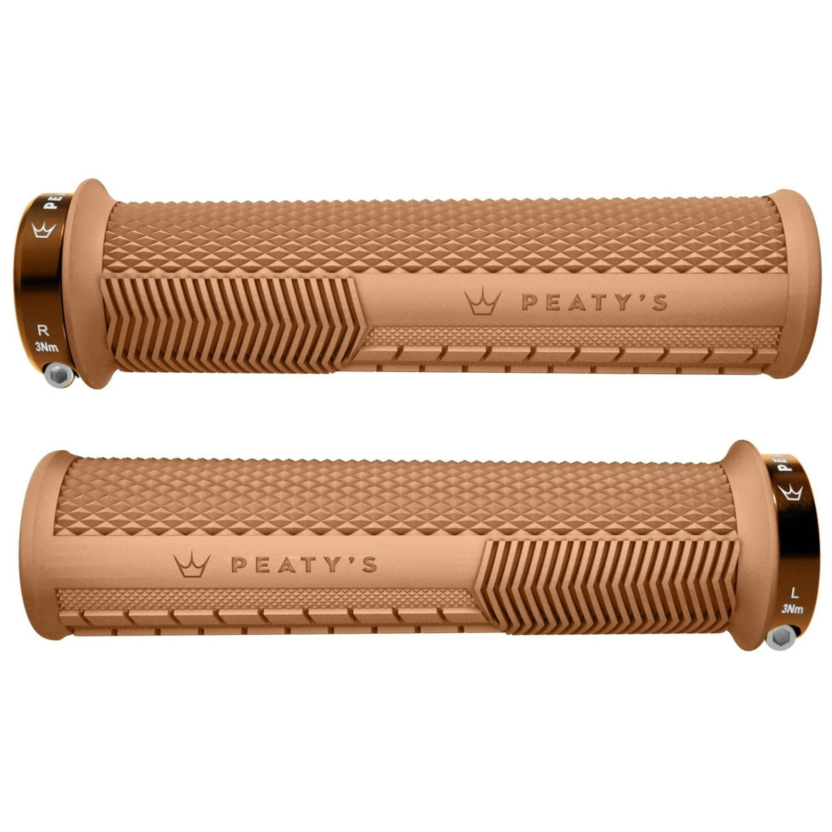 Peatys Monarch Grips - Knurl - Thick