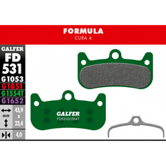 Galfer Formula Cura 4 Brake Pads - Pro Compound MTB DH New FD531 G1554T