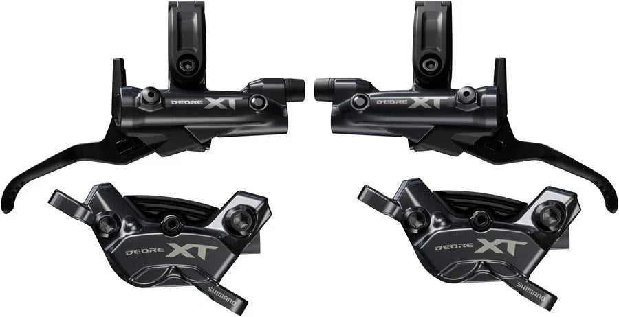 Shimano Deore XT Hydraulic Disc Brake BR-M8220 / BL-M8200 4 Pot Fully Bled. NEW!
