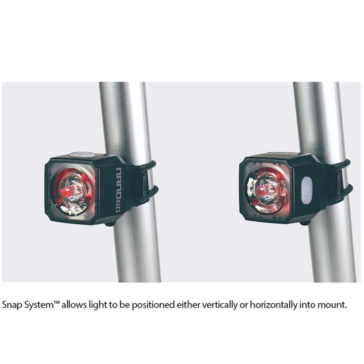 Cateye Nano-F / Nano 60 New Front & Rear Bike Light Set
