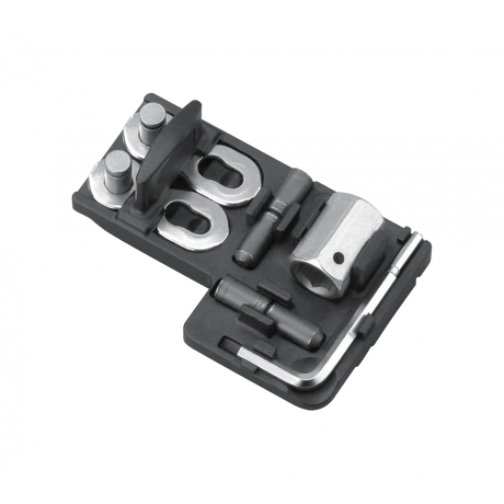 Topeak Survival Gear Box - Q/R Frame Mount Cycle Tool Kit With Various Tools