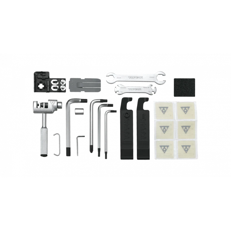 Topeak Survival Gear Box - Q/R Frame Mount Cycle Tool Kit With Various Tools