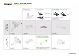 Hope Tech 4 Sram Shifter Mount - Brake Lever + Shifter or Reverb. Silver.