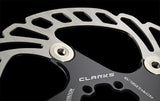 Clarks CRS C2 CNC 2 Piston Hydraulic Disc Brake Set - Front & Rear - 160/160mm