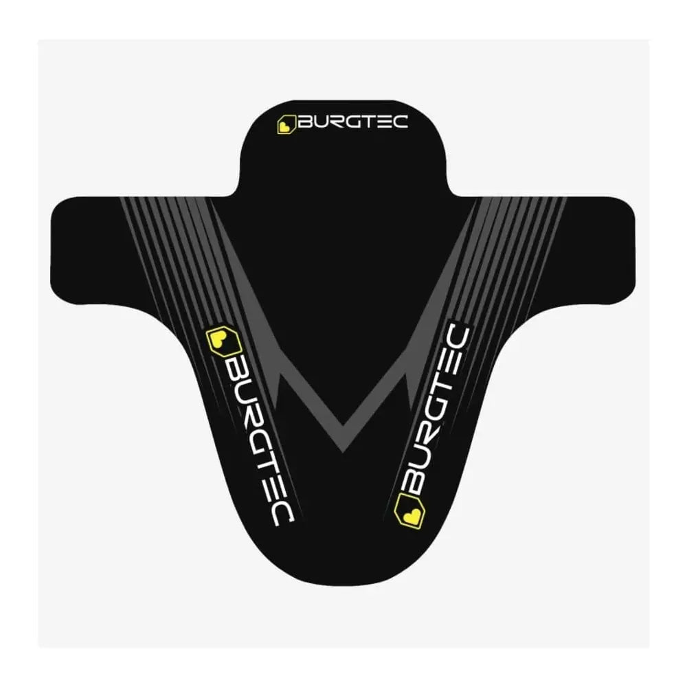 Burgtec Moto MTB Mudguard - Grey / Black