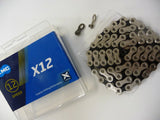 KMC X12 Chain - 126 Link - 12 Speed - MTB Road DH Enduro Mountain Bike