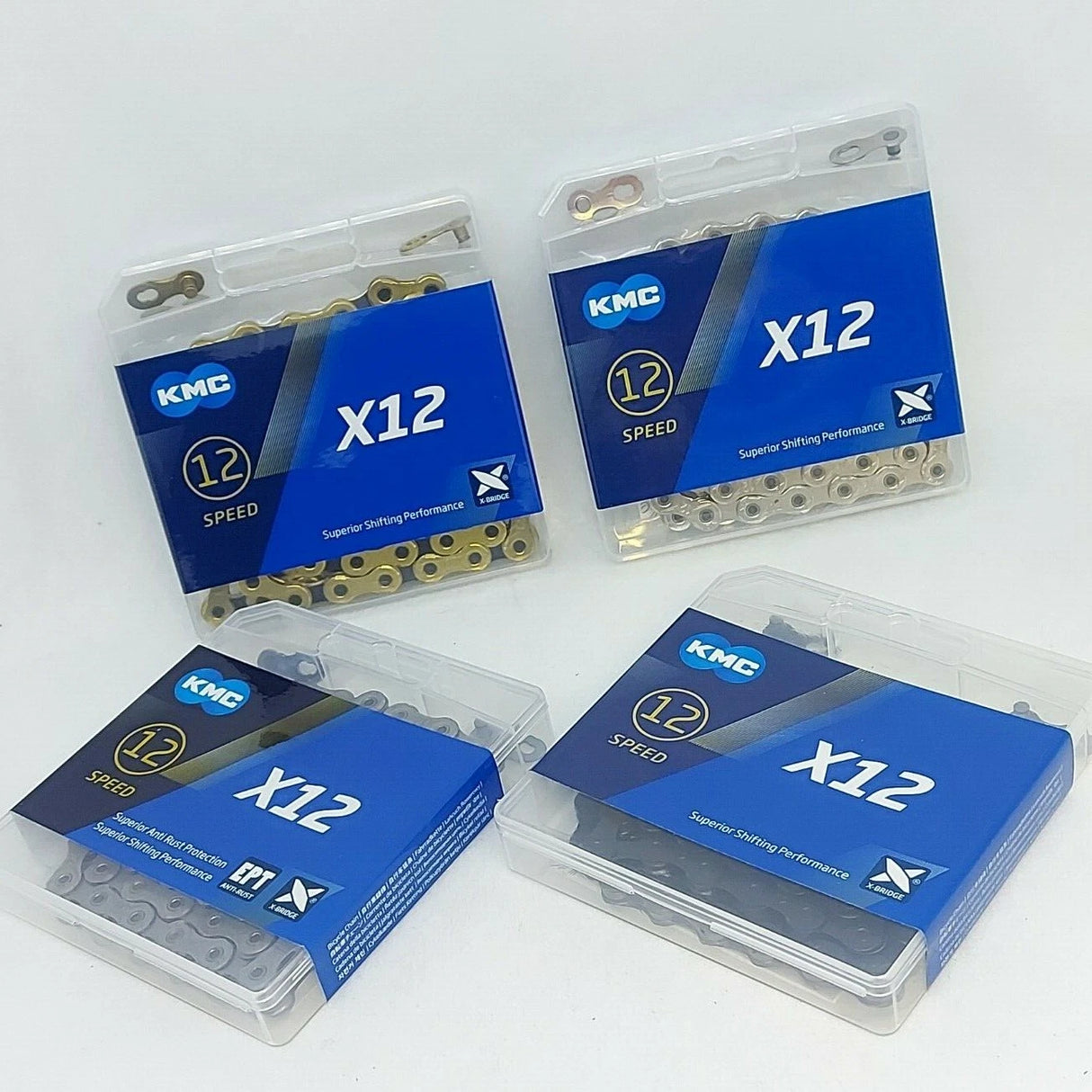 KMC X12 Chain - 126 Link - 12 Speed - MTB Road DH Enduro Mountain Bike