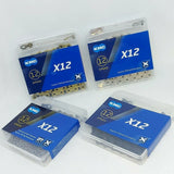 KMC X12 Chain - 126 Link - 12 Speed - MTB Road DH Enduro Mountain Bike