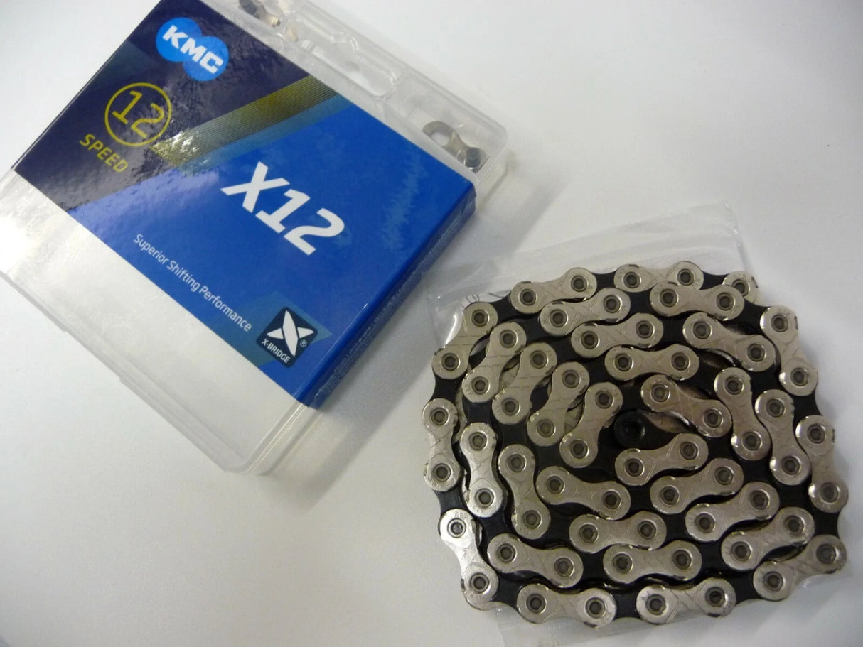 KMC X12 Chain - 126 Link - 12 Speed - MTB Road DH Enduro Mountain Bike