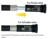 Topeak Race Rocket 120psi Mini Cycle Road & Mountain Bike Pump Schrader / Presta